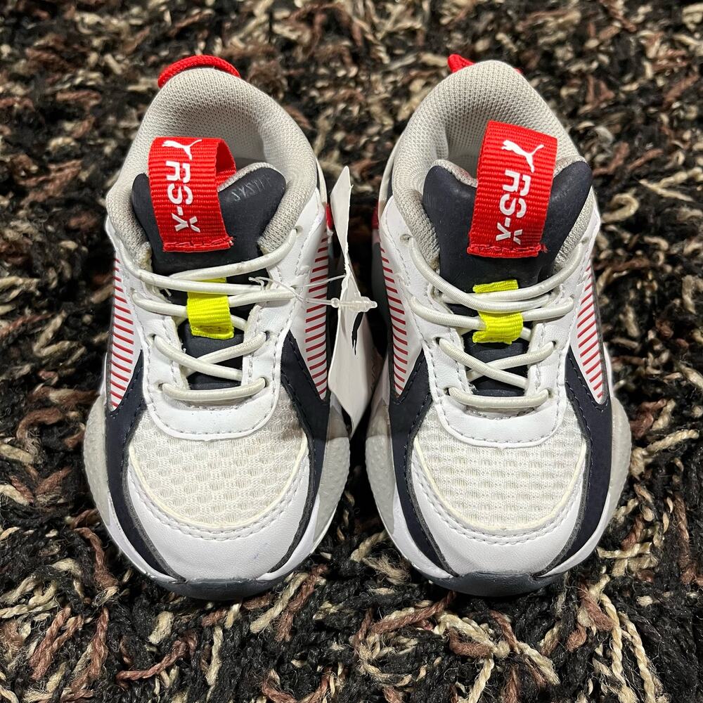 PUMA RS-X Parisian Baby Toddler‎ Sz 4c Multicolor Kinder Fit New